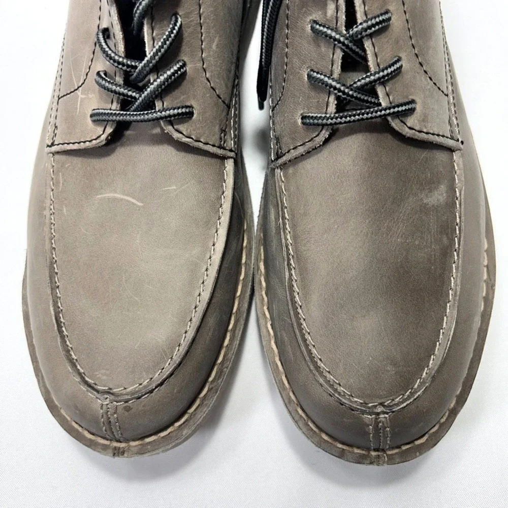 Clarks Men's Eastridge‎ Moc Grey Leather US 11W